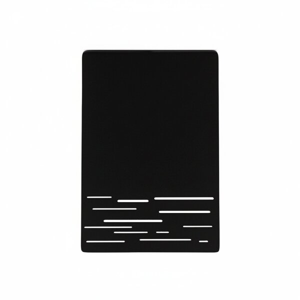Applique extérieure LED IP44 L : 15 cm Aluminium Verre Down