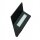 Applique extérieure LED IP44 L : 15 cm Aluminium Verre Down