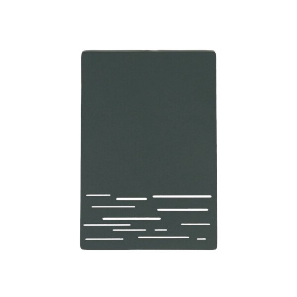 Lampe dextérieur LED anthracite IP44 15 cm de large Alu glas Down