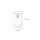 Applique extérieure acier inoxydable hauteur 15,5 cm IP44 GU10 LED