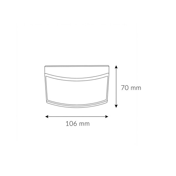 Applique solaire LED avec détecteur de mouvement IP44 Outdoor