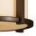 Plafonnier dextérieur en bronze crème anti-éblouissement