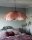 Suspension Tissu 80 cm de large H : max. 120 cm flexible Rose