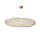 Fil de fer Lampe &agrave; suspendre LED m&eacute;tal L : 76 cm H : max. 120 cm en or