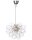 Suspension verre métal G9 largeur 50 cm H : max. 120 cm