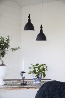 Lampe à suspendre avec câble Fiche 17 cm de...