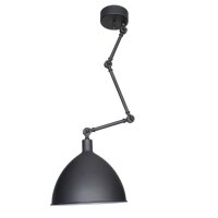 Lampe de plafonnier r&eacute;glable bras articul&eacute;...