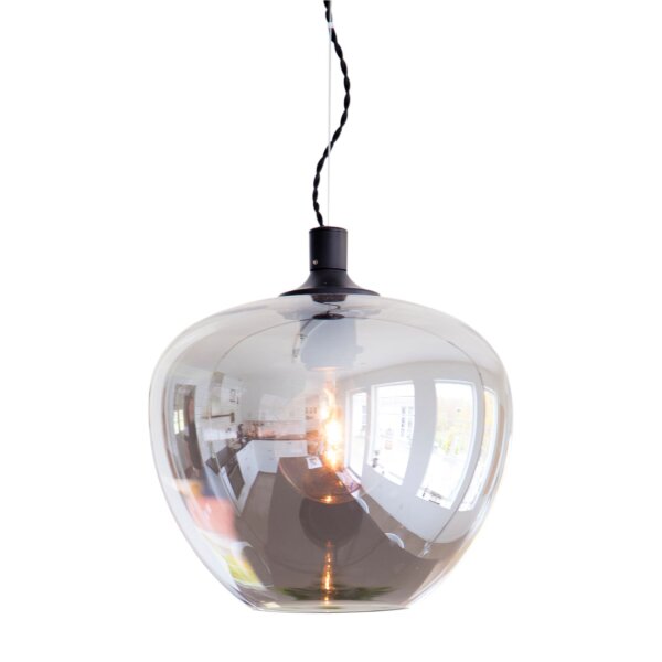 Lampe à suspendre verre E27 L : 28 cm H : max. 120 cm