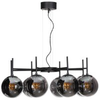 Suspension métal verre fumé L : 83 cm...