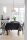 Suspension métal Ø 38 cm rond H : max. 120 cm Beige E27