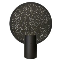 Lampe de table métal noir 50 cm pour E27...