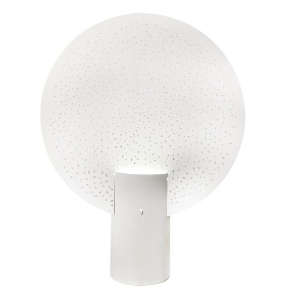 Lampe de table blanc 50 cm de haut décoratif métal E27
