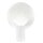 Lampe de table blanc 50 cm de haut décoratif métal E27
