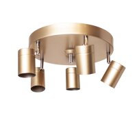 Spot de plafond rond &Oslash; 30 cm petit GU10 4-flamme...