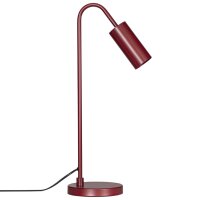 Lampe de bureau métal 51 cm de haut rouge...