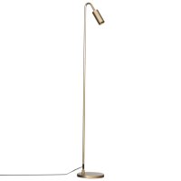 Petit lampadaire 146 cm en or GU10 m&eacute;tal r&eacute;tro