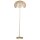 Lampadaire en métal 160 cm en or mat E27 Design moderne