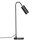 Lampe de bureau noire hauteur 51 cm métal GU10
