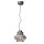 Lampe à suspendre verre fumé 30 cm de large H : max. 140 cm réglable