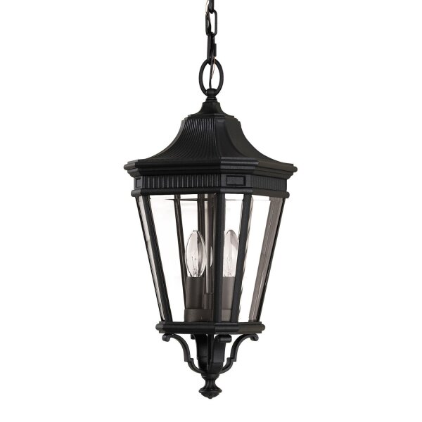 Suspension dextérieur CHARLES Noir Rustique IP23