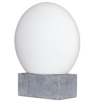Lampe de table Marbre Verre H : 35,5 cm Abat-jour...
