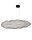 Suspension LED Fil de fer L : 115 cm H : max. 120 cm Noir