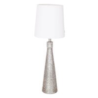 Lampe de table m&eacute;tal tissu 54 cm de haut Moderne...