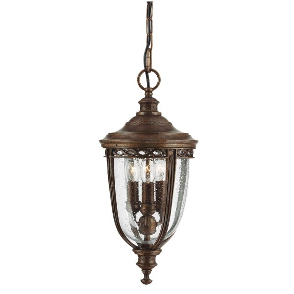 Lampe dextérieur antique en bronze ajustable E14 EDMUND