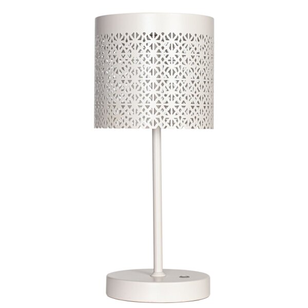 Lampe de table LED Akku IP44 34,5 cm dimmable sans fil portable