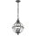 Ancienne lampe suspendue boule parapluie verre de pluie ext&eacute;rieur