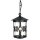 Suspension d&eacute;corative ASHFORD Noir Rustique