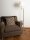 Lampadaire avec lampe de lecture 157 cm laiton antique blanc E27 + LED