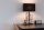 Lampe de chevet Métal Tissu 69 cm Noir E27 Moderne