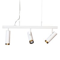 Suspension à 3 flammes 80 cm de large H : max. 140...