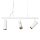 Suspension à 3 flammes 80 cm de large H : max. 140 cm GU10