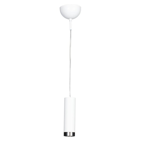 Suspension Blanc L : 6 cm H : max. 120 cm Métal étroit GU10