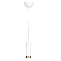 Suspension Blanc L : 6 cm H : max. 120 cm M&eacute;tal...