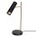 Lampe de bureau or noir 49 cm m&eacute;tal GU10 r&eacute;glable