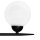 Suspension métal verre L : 100 cm H : max. 160 cm 10x G9