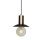 Lampe à suspendre métal 16 cm de large H : max. 350 cm pour E27