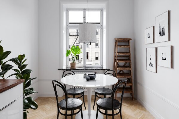 Lampe à suspendre Abat-jour en tissu L : 35cm H : max. 120cm E27 Noir Blanc