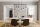 Suspension métal noir 110 cm de long pour 6x E27