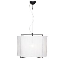 Lampe à suspendre Blanc Noir L : 61,5 cm...