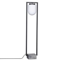 Lampadaire Terrasse 120 cm E27 IP44 Marbre Pied avec...