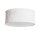 Plafonnier rond Ø 40 cm Blanc E27 Métal Tissu anti-éblouissement