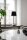 Lampe de table tissu métal E27 59,5 cm en noir argenté