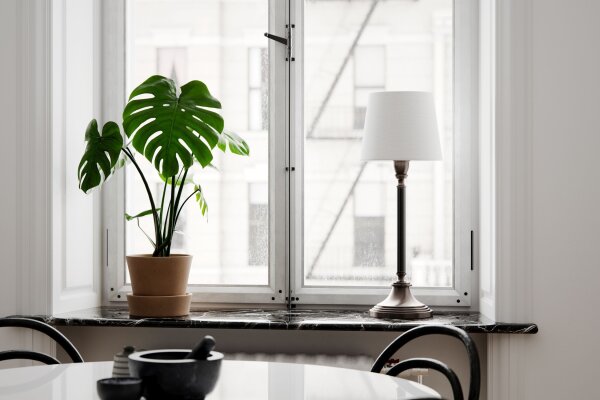 Lampe de chevet Métal Tissu 59,5 cm E27 Classique ELIN