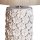 Lampe de table céramique tissu 54,5 cm de haut Beige E27 Floral