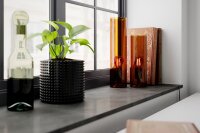 Lampe dappoint verre fumé métal E27 hauteur...