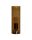 Lampe dappoint verre fumé métal E27 hauteur 30 cm en cognac